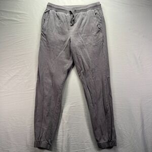 VRST Sweatpants Mens Small Gray Cuffed Joggers Pockets Performance Training